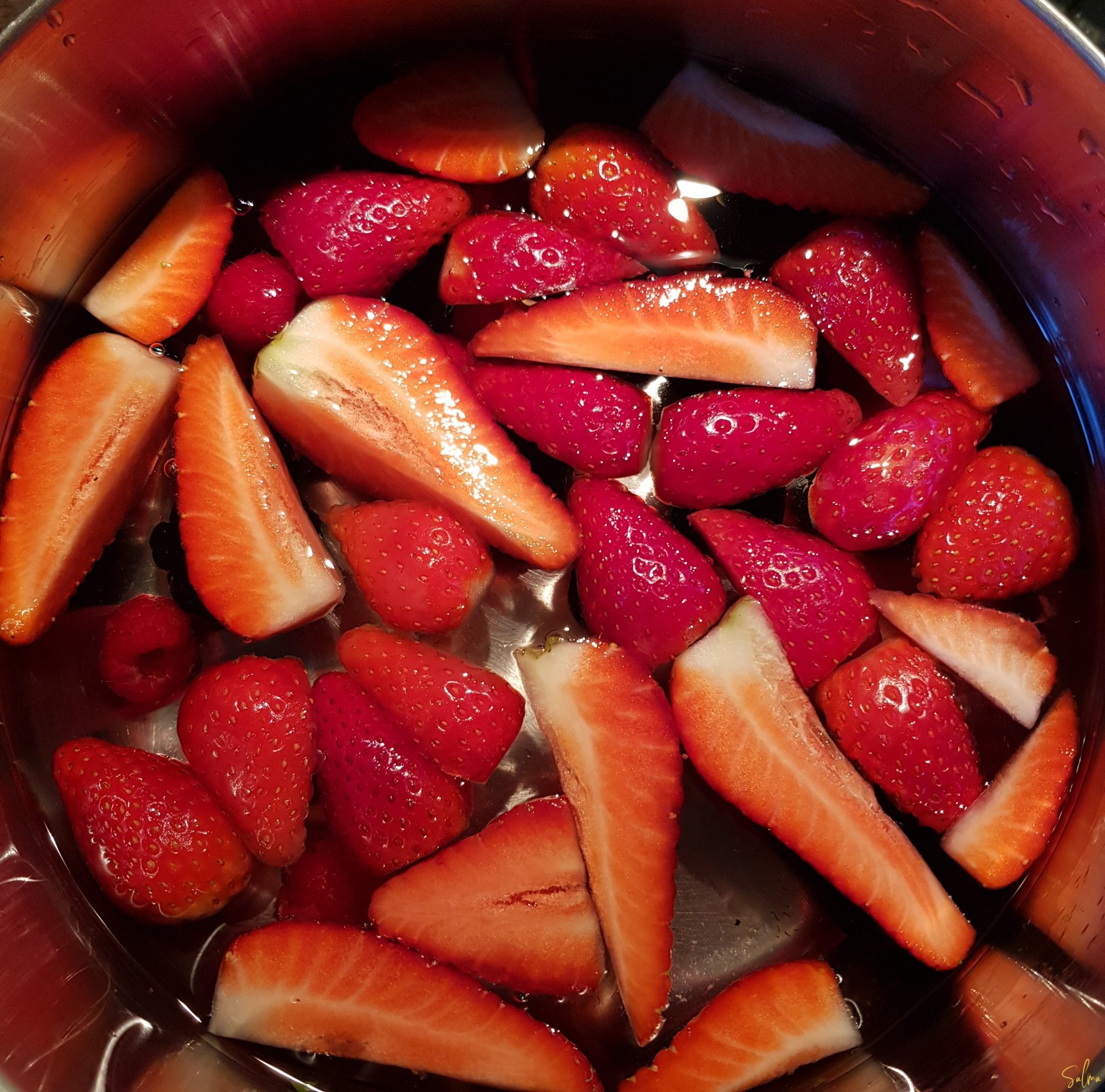 Triple Berry Mocktail Salma's Recipes Step by Step Recipes