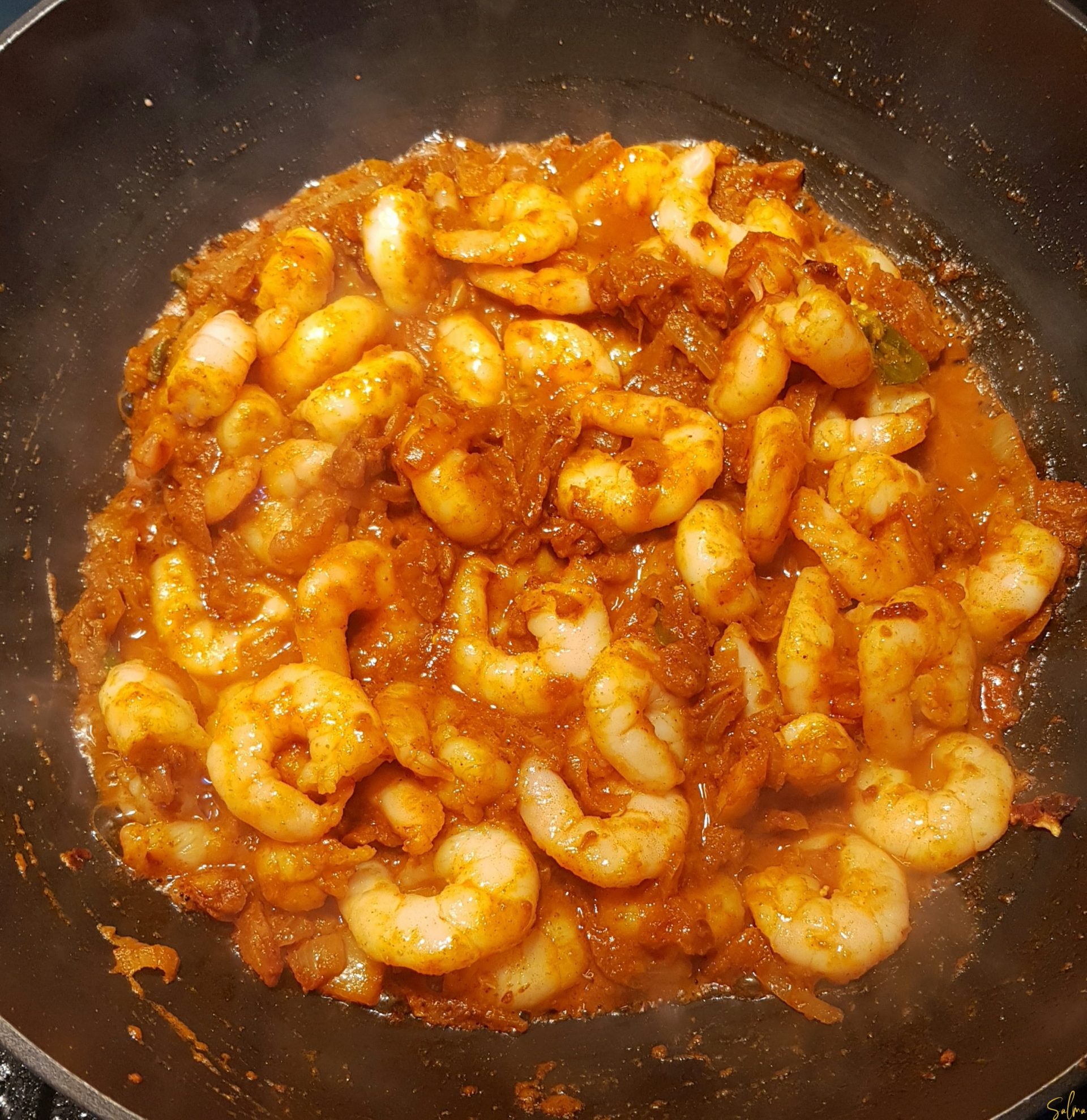 King Prawn Bhuna Salma's Recipes Step by Step Recipes