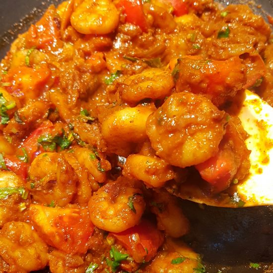 King Prawn Bhuna Salma's Recipes Step by Step Recipes