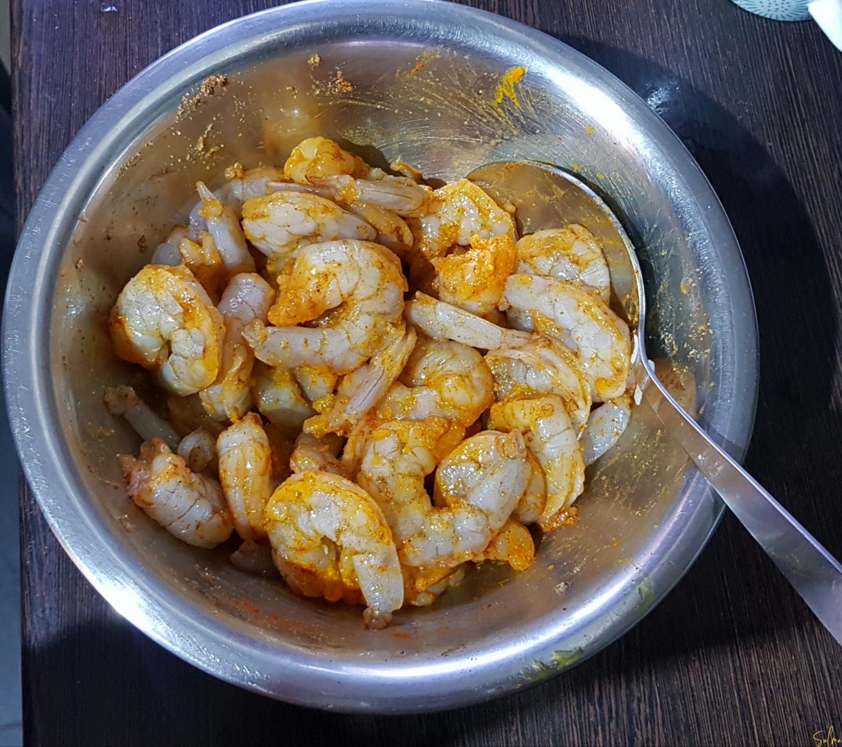 King Prawn Biryani – Salma's Recipes – Step by Step Recipes