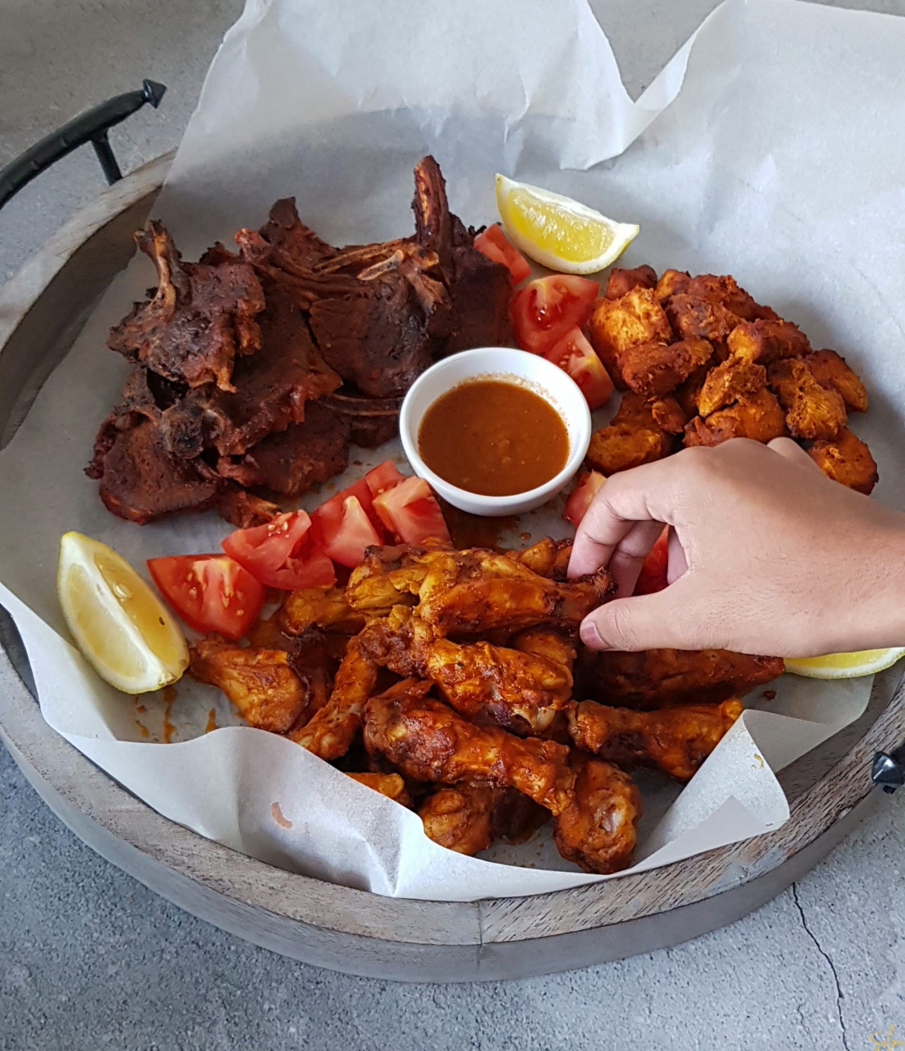 Mixed Grill Platter Salma's Recipes Step by Step Recipes